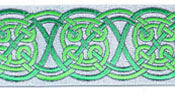 Celtic Landscape design, green color