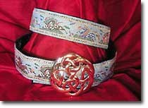 Chinese Horses design belt