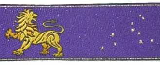 Leo design, purple color